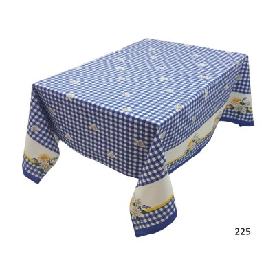 Fata de masa-floral blue